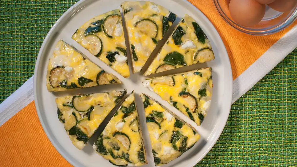 Frittata de calabacín y ricotta súper suave: una idea fácil y deliciosa para hoy