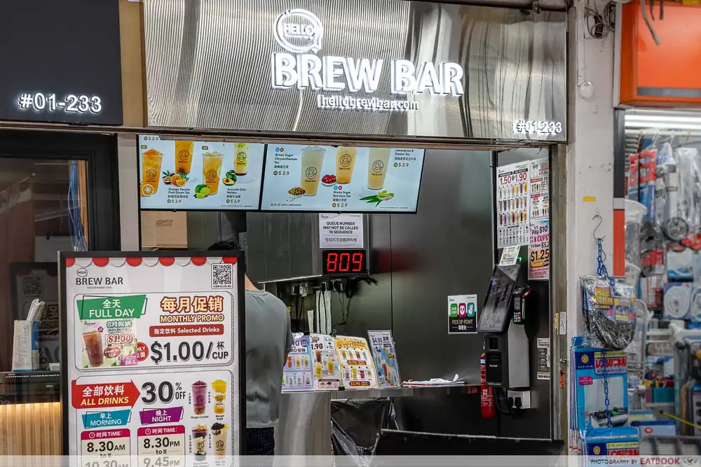 Get $1 Bubble Tea With Unique Flavours At This Clementi Drink Stall