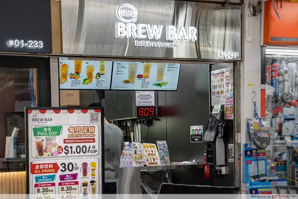 Get $1 Bubble Tea With Unique Flavours At This Clementi Drink Stall