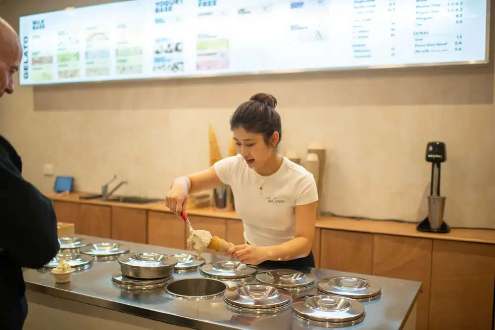 This New Potts Point Gelateria Scoops Boozy Aperol Spritz Gelato Beyond Midnight