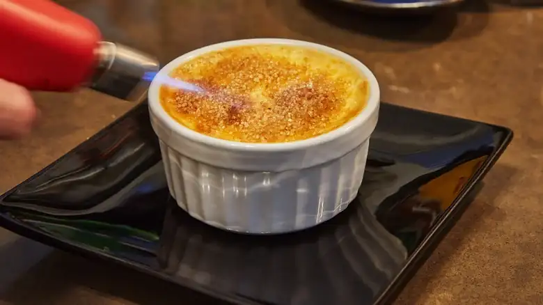 Add corn to your crème brûlée to enhance it