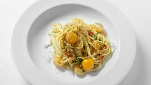 Linguine with Etna Lemon, the Chef's Recipe