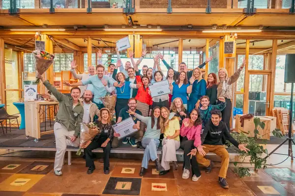 Three organic companies present themselves during Food Pioneers Pitch Event
