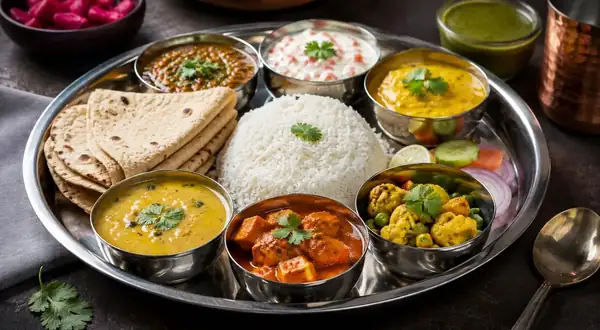 Indian thali: what's served on a platter, how regional variations differ, and how to eat it