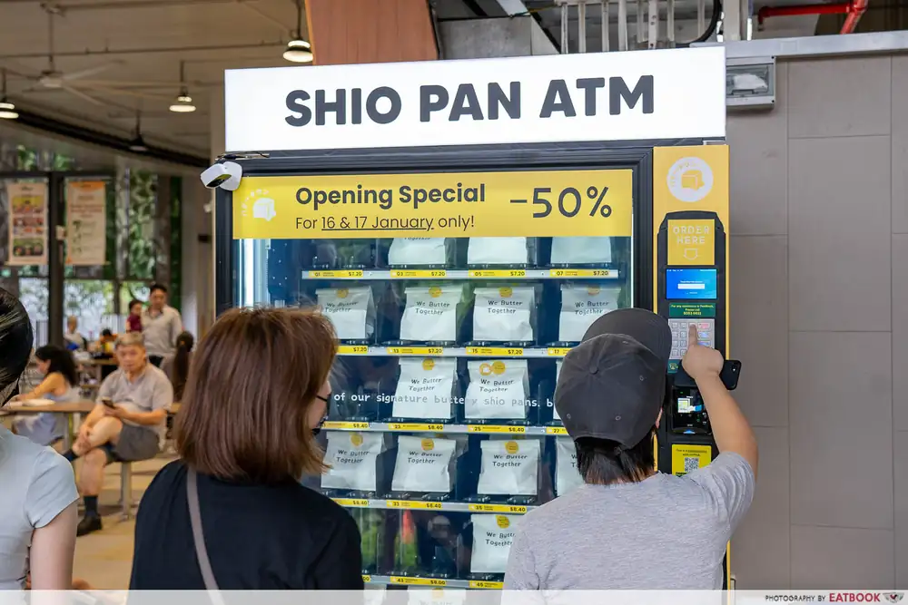 Butter Town Has Shio Pan ATM In Bukit Panjang, Get Fresh Salt Bread From $2.40
