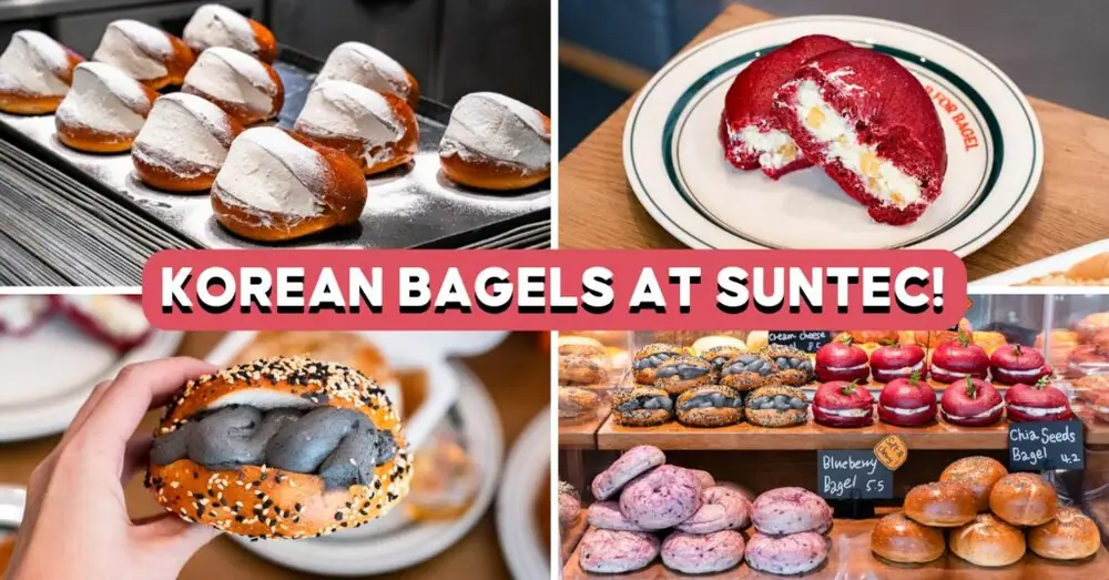 Popular Korean Bakery B For Bagel Pops Up At Suntec With Over 30 Flavours