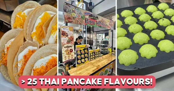 Consigue panqueques tailandeses por $1 con Taro Custard, Pandan Kueh y más en Bukit Batok