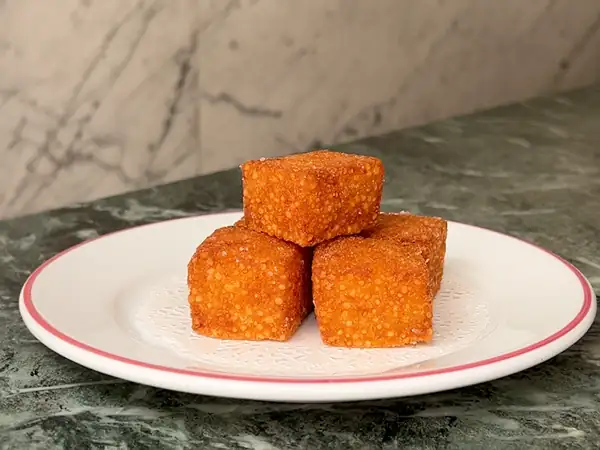 Tapioca and Parmesan croquette recipe