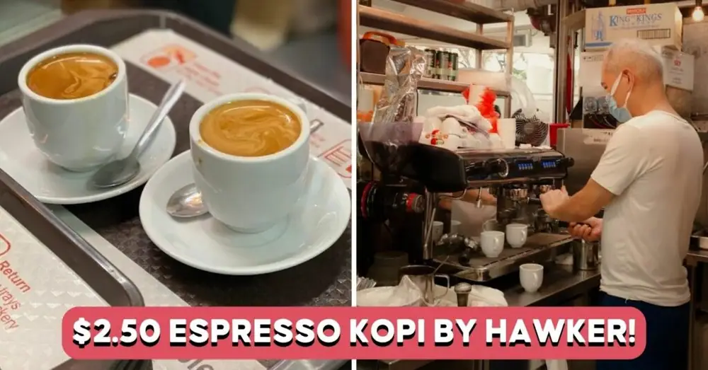 Get Gao Kopi Brewed With Fresh Espresso at This Makansutra-Approved Stall