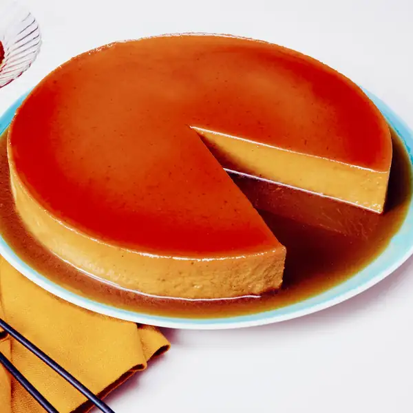 Pumpkin Flan de Queso