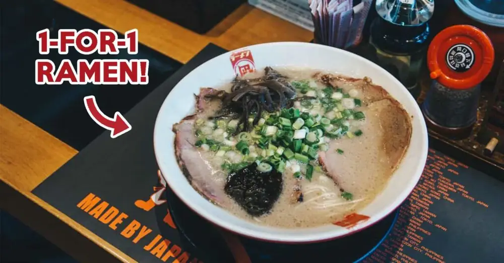 Ramen Nagi’s New Outlet At ION Orchard Has 1-For-1 Ramen On 13 September 2019
