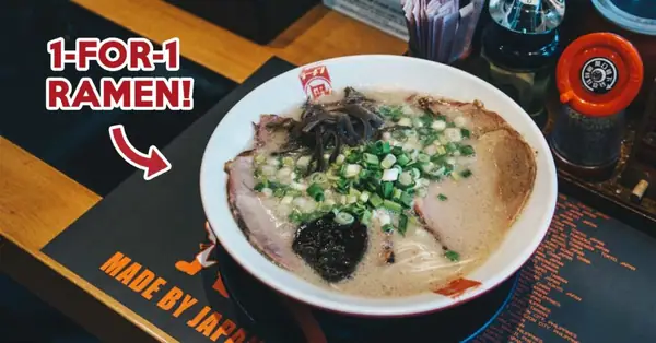 Ramen Nagi’s New Outlet At ION Orchard Has 1-For-1 Ramen On 13 September 2019