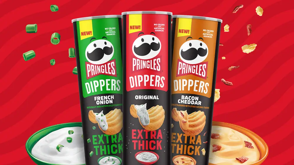 Pringles launches Dippers and expands Mingles range with Sweet & Salty