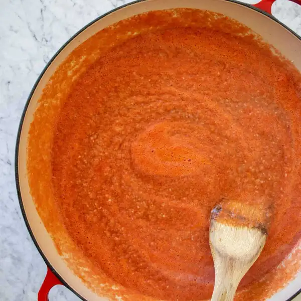 Homemade Onion Garlic Tomato Sauce