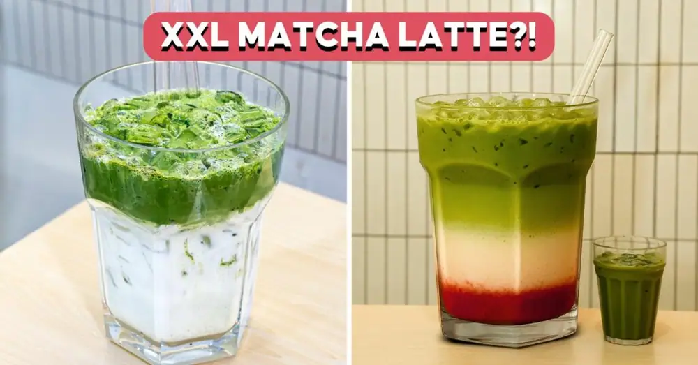 Get XXL 5-Litre Matcha Latte That's Bigger Than Your Face In Bugis