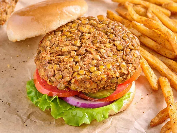 The Lentil Burgers That Might Rival the Real Thing