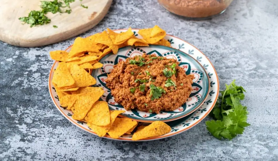 Muhammara: Middle Eastern Red Pepper Dip