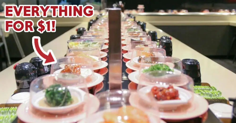 Sushi Express At Hougang Mall Is Having A $1 Per Plate Promo From Now Until 1 Nov 2019