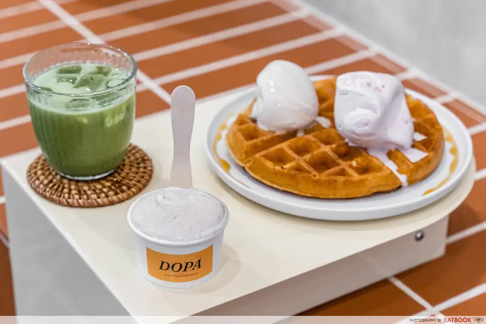 Dopa Review: Gelato Cafe In Tanjong Pagar With Nutty Ice Cream Flavours