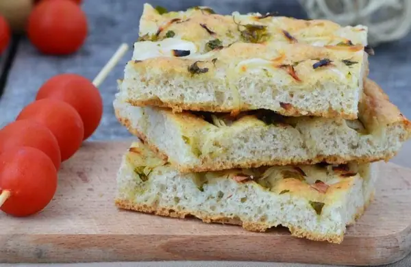 Homemade Onion Focaccia Recipe