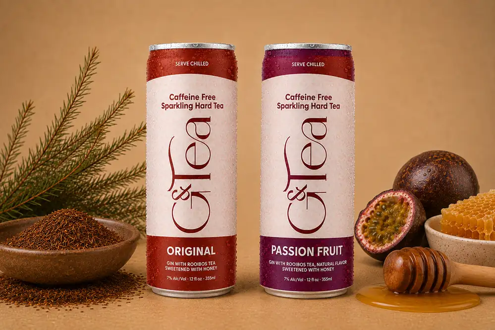 G&Tea launches sparkling hard tea range with gin and rooibos