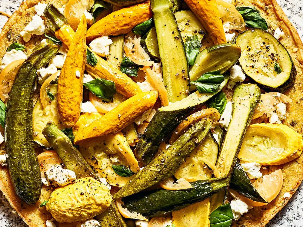 This Chickpea Pancake Is the Perfect Canvas for Any Summer Vegetable