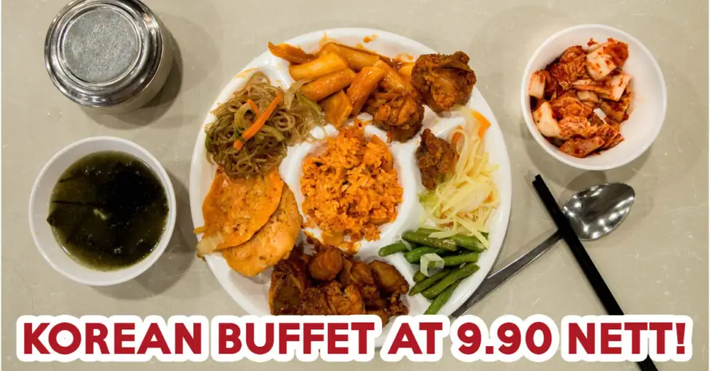 8282 Korea Review: Cheapest Korean Buffet in Singapore at $9.90 Nett At Great World City