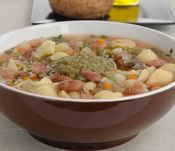 Sopa minestrone