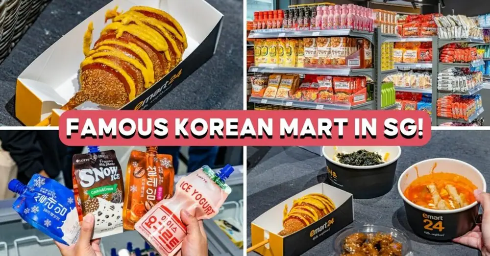 Emart24: Famous Korean Convenience Store In Singapore With Snacks And Korean Street Food