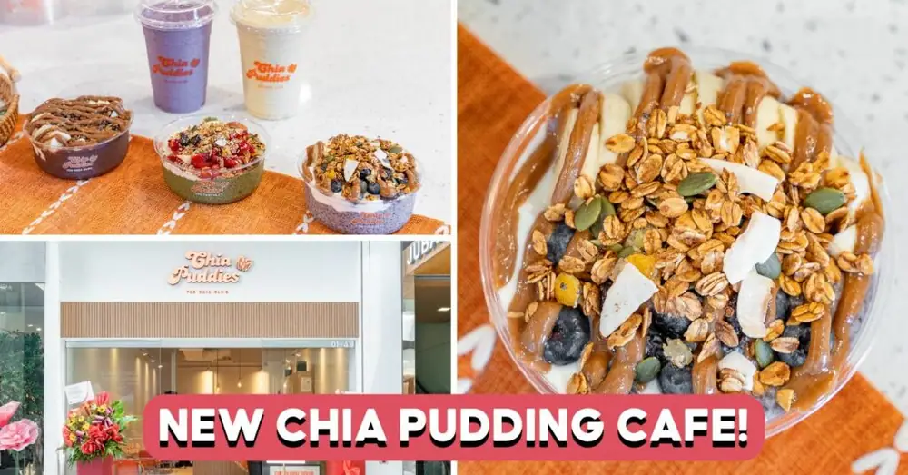 La primera cafetería de pudin de chía de Singapur abre sus puertas en Clarke Quay con postres dignos de Instagram