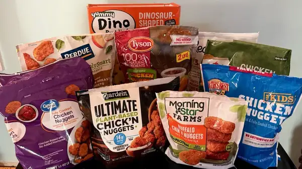 Nuggets de pollo congelados, clasificados de peor a mejor