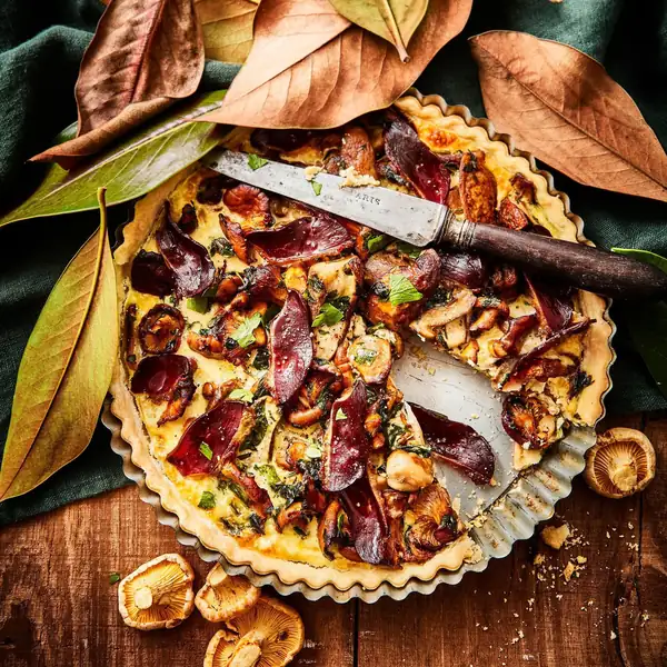 Our favorite mushroom tart and quiche recipes for fall