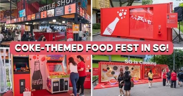 Coca-Cola Has A New Food Fest In August With A Themed Playground, Pizza Challenge, And Giant Gashapon