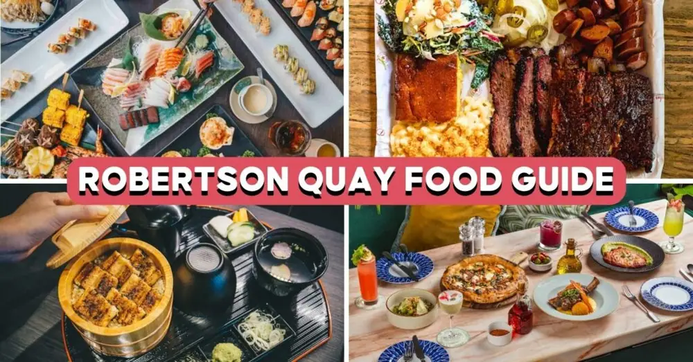 15 lugares para comer en Robertson Quay: Tacos auténticos, filetes Wagyu y mucho más