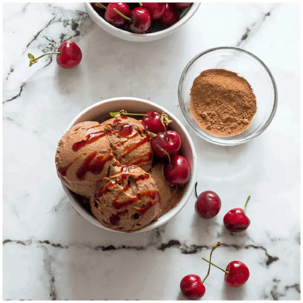 Black Forest Ice Cream (Vegan)