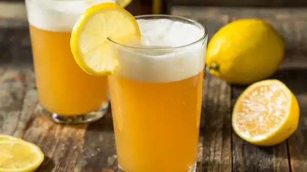 Turn your beer into a ginger shandy for a refreshing twist