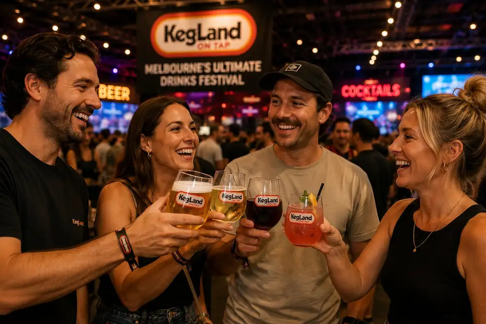 El festival de bebidas experiencial KegLand On Tap debutará en Melbourne