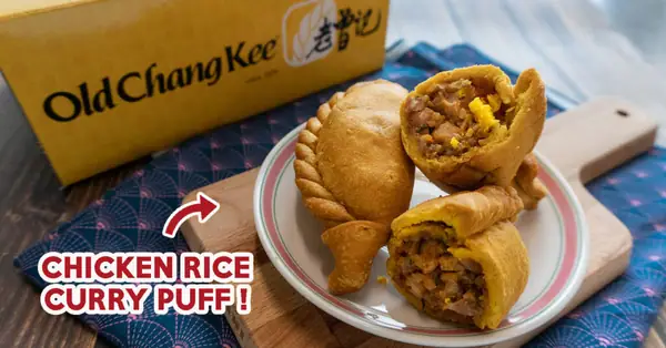 Hainanese Chicken Rice Curry Puff And Nasi Lemak Cookie At Old Chang Kee