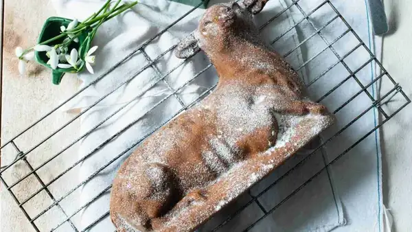 Lamb with egg liqueur