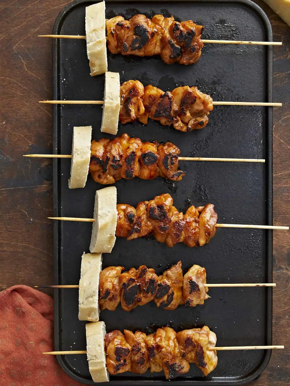 Pinchos De Pollo (Puerto Rican Chicken Skewers)