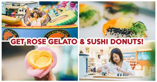 The Flavour Party: Insta-Worthy Food Festival With Sushi Donuts And Rose Gelato At The Seletar Mall