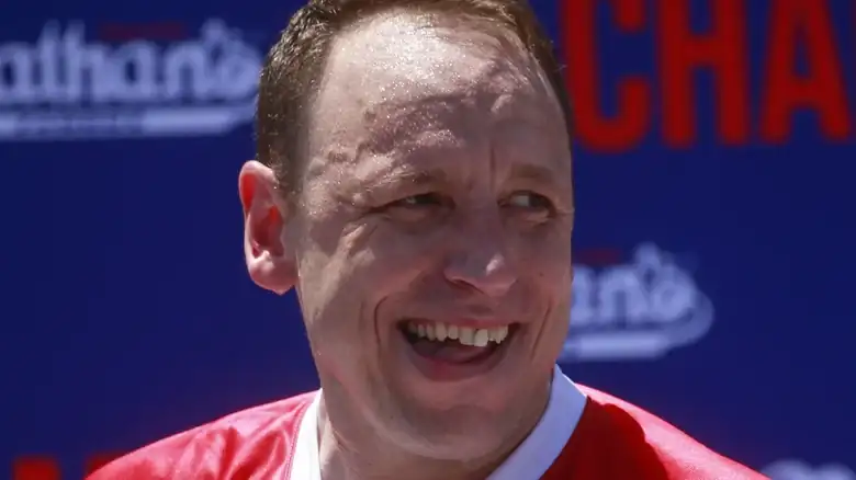 Joey Chestnut Emerges Victorious In Near-Cancelled 2023 Nathan's Hot Dog Eating Contest
