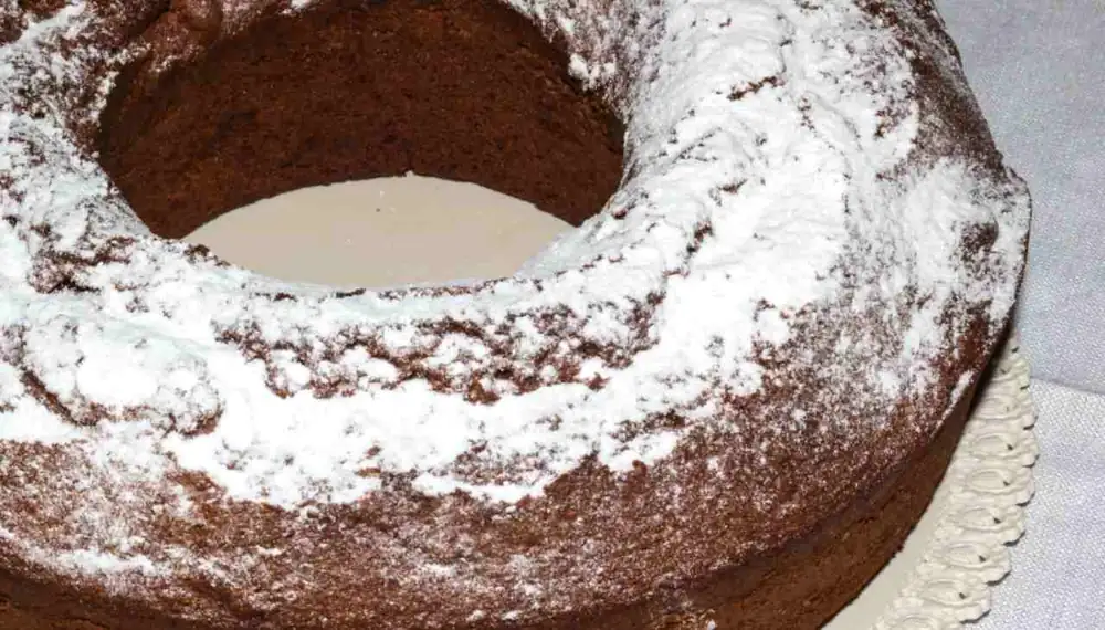 Pastel de chocolate con harina integral