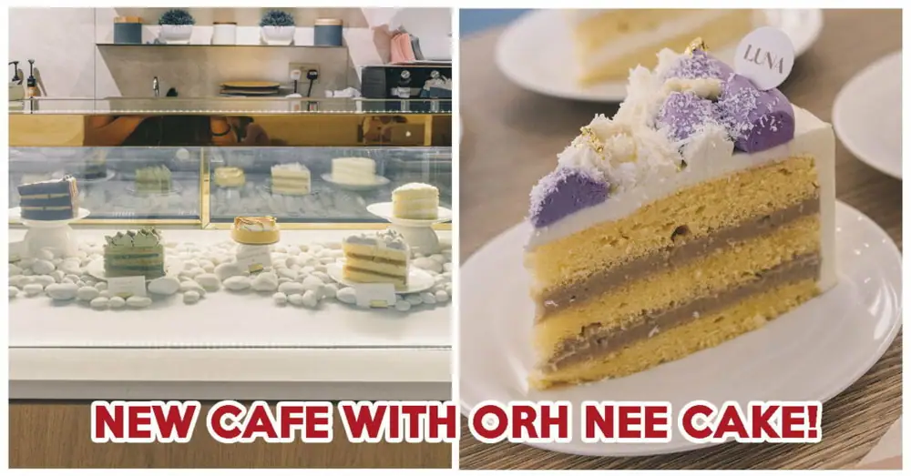 Reseña de LUNA: Nueva cafetería en Amoy Street que vende pasteles de Orh Nee y chocolate negro por menos de 10 dólares