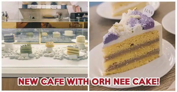 LUNA Review: New Cafe At Amoy Street Selling Orh Nee And Dark Chocolate Cakes Under $10