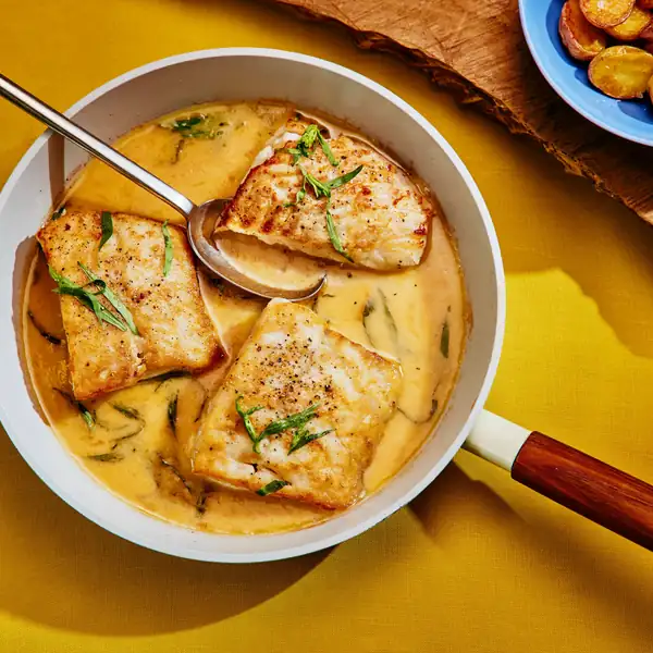 Cod With Lemon Butter Sauce