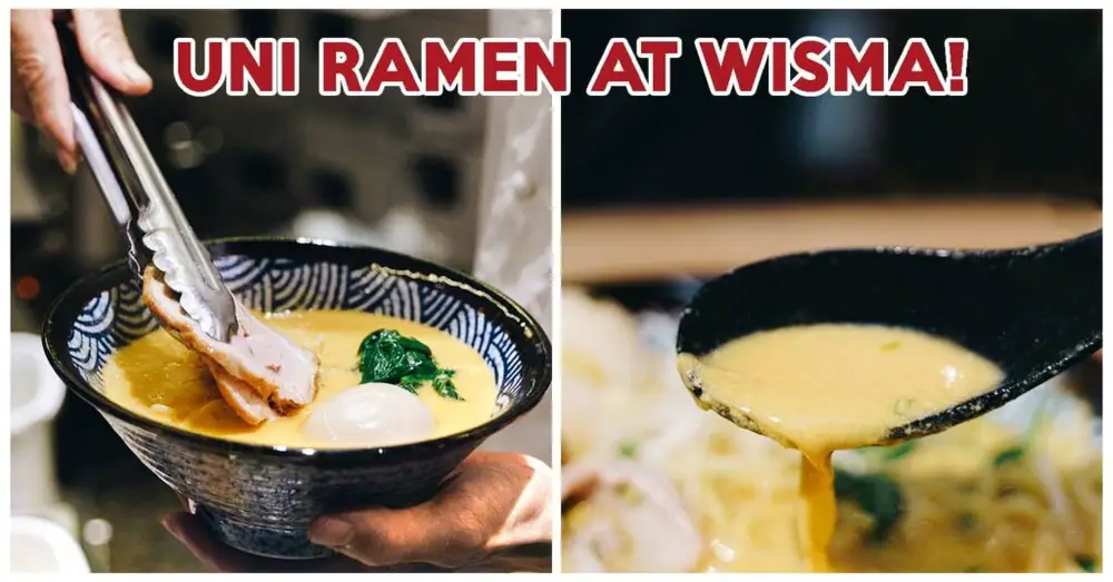 Seizan Uni Ramen Review: Creamy Uni Ramen By Two Michelin-Starred Japanese Restaurant At Orchard