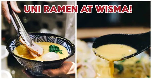 Seizan Uni Ramen Review: Creamy Uni Ramen By Two Michelin-Starred Japanese Restaurant At Orchard