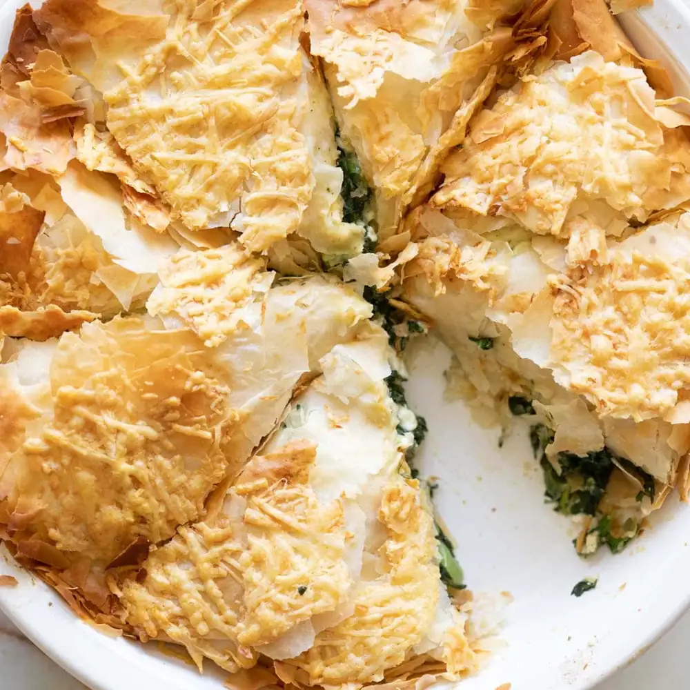 La mejor tarta de spanakopita