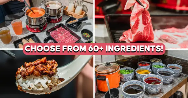 Paradise Hotpot tiene un bufé individual de Hotpot en Compass One.